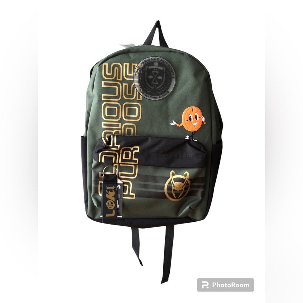 NWT Loki Glorious Purpose TVA Miss Minutes Backpack